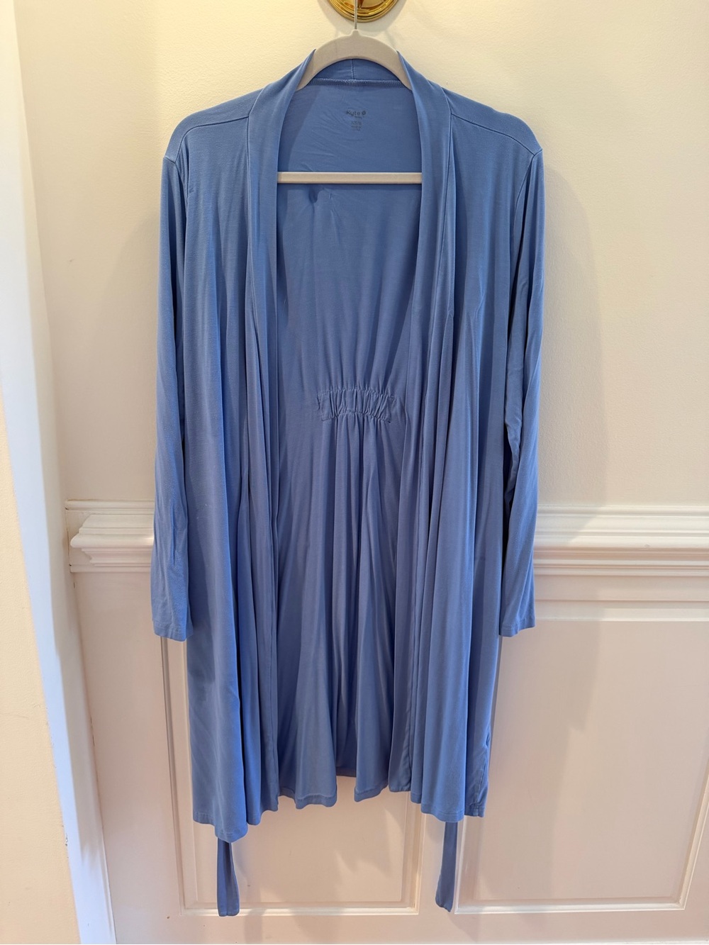 Kyte Baby Women’s Periwinkle Blue Lounge Robe - Picture 1 of 3